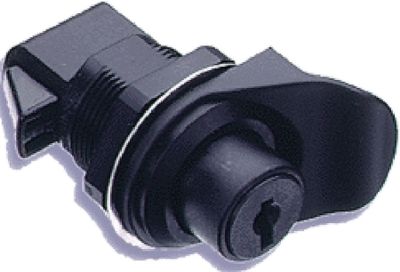 Teak Isle 070-0100 Keylocking Flush/Knob Latch Marine Grade Polymer