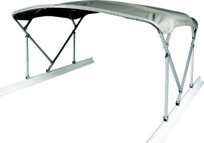 TAYLOR 2020329857 Manual Bimini Top Kit 8' x 10' Grey