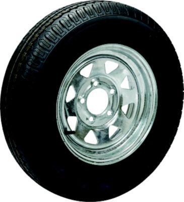 Seachoice 3S161 ST175/80D13 Bias Trailer Tire & Wheel Assembly 5-Lug Galvanized