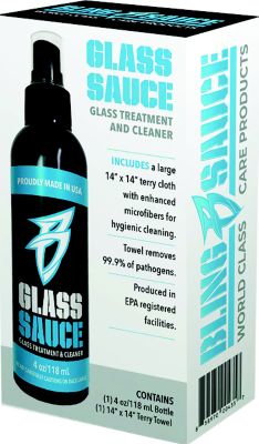 Boat Bling BS-GLASS 12 PK POS Glass Sauce Treatment & Cleaner Kit 4 oz