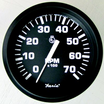 Faria Instruments F32812 Euro 4" Speedometer Gauge 80 MPH