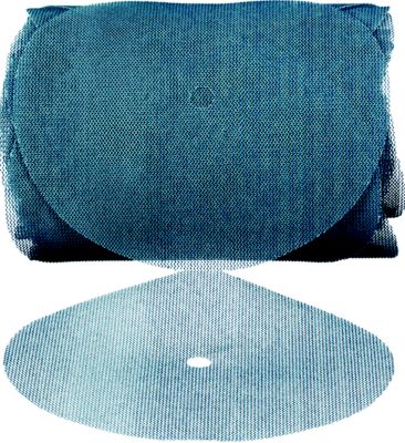 3M 7100254373 Cubitron II Hookit 6" Blue Net Disc Roll 320 Grit