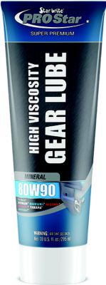 Starbrite 027010P High Visibility Gear Lube 80W90 10 oz Marine Lower Unit Oil