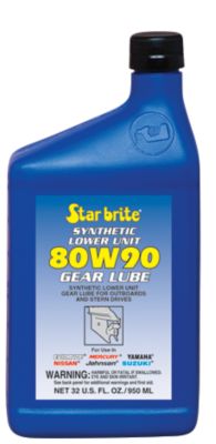 Starbrite 027232P Synthetic Blend 80W90 Lower Unit Gear Lube 32 oz