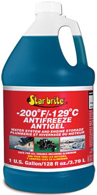 Starbrite 031600 Premium Non-Toxic RV Antifreeze -200Â°F Burst Protection 1 Gallon