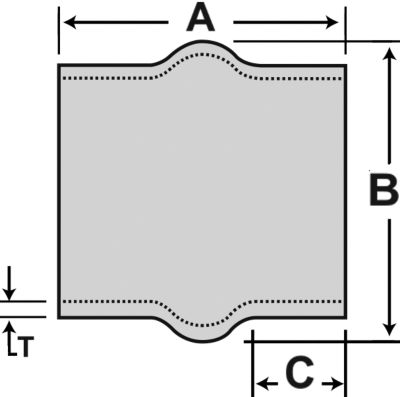 Shields Hose 16-220-3000-1 Marine Straight EPDM Rubber Hump Hose 3 Inch