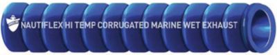 Shields Hose 16-262-2004 Marine Blue Series 262 Silicone Water Exhaust Hose 12.5 Feet