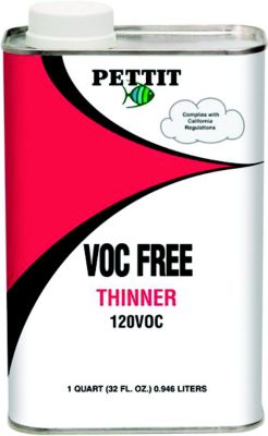 Pettit Paint 11212208 120VOC Free Brushing Thinner - Quart