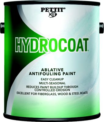 Pettit Paint 1184006 Hydrocoat Water-Based Ablative Bottom Paint Black 1 Gallon
