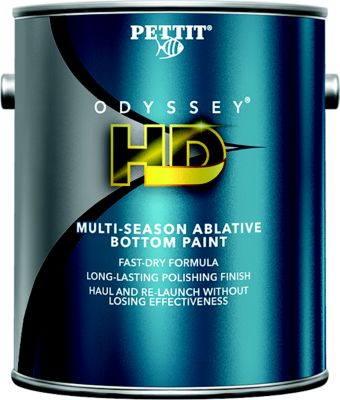 Pettit Paint 1180706 Odyssey HD Antifouling Bottom Paint Gallon Black