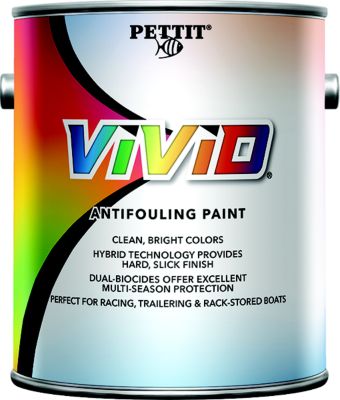 Pettit Paint 1186106 Vivid Antifouling Paint Black 1 Gallon