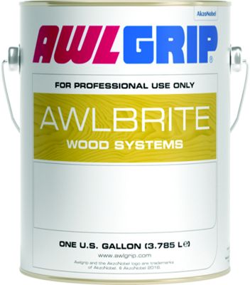 Awlgrip OJ3005/1GLUS Awl-Brite Plus Clear Base Acrylic Urethane Wood Finish, Gallon