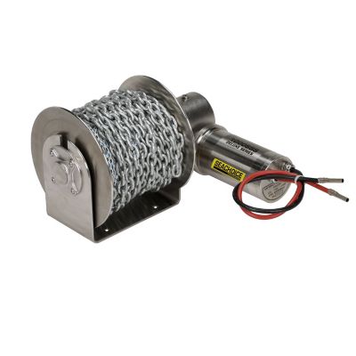 Seachoice 6008 Deluxe Series 1000 Stainless Steel Drum Anchor Winch Kit