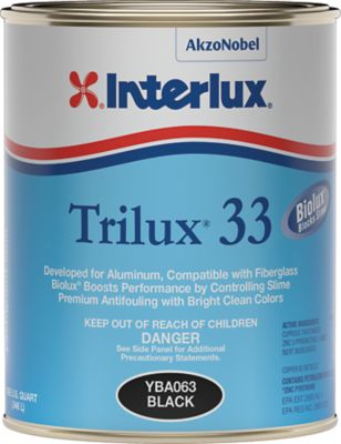 Interlux Paint YBA060/QT Trilux 33 Antifouling Bottom Paint Blue Quart