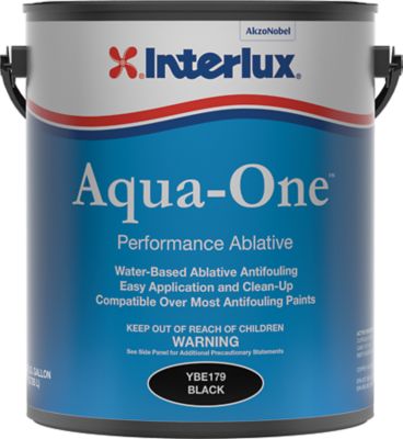 Interlux Paint YBE149/1 Aqua-One Water-Based Ablative Antifouling Bottom Paint Red Gallon