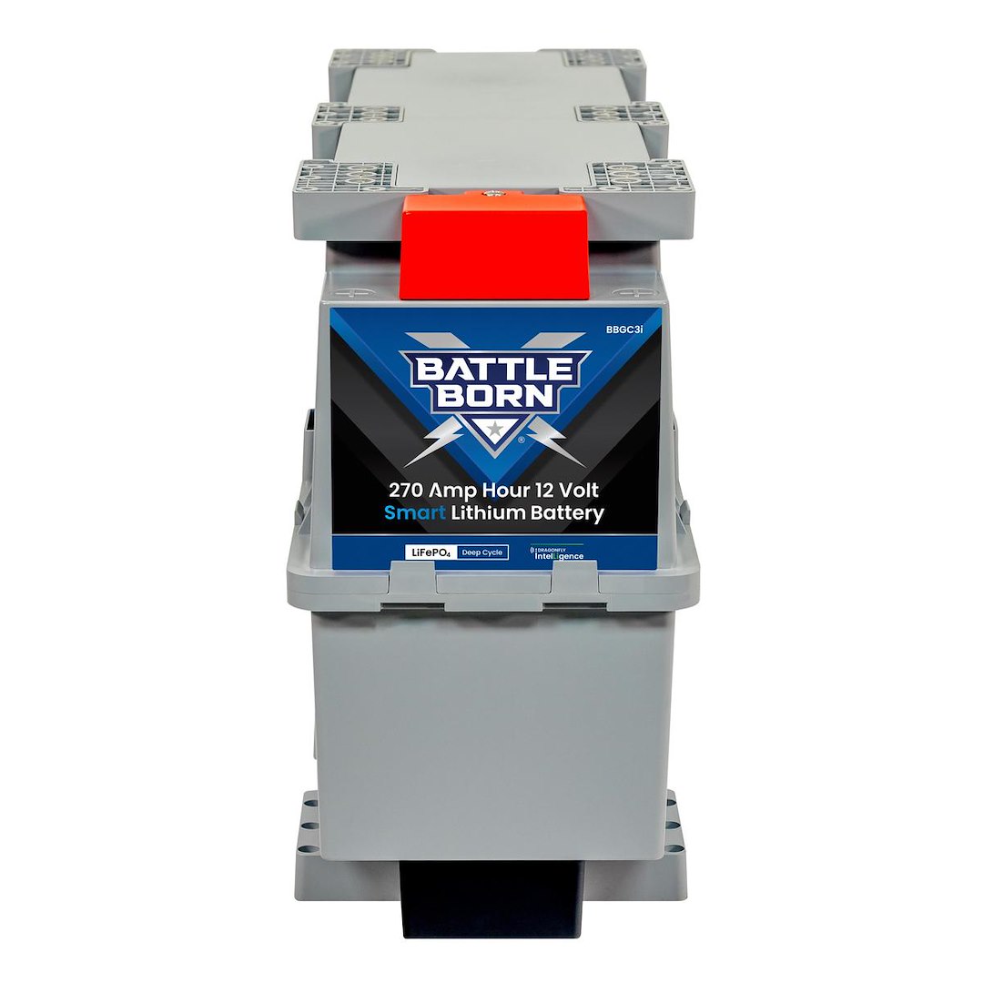 Battle Born Batteries BBGC3I 12V 270Ah Lithium Deep Cycle Battery GC3
