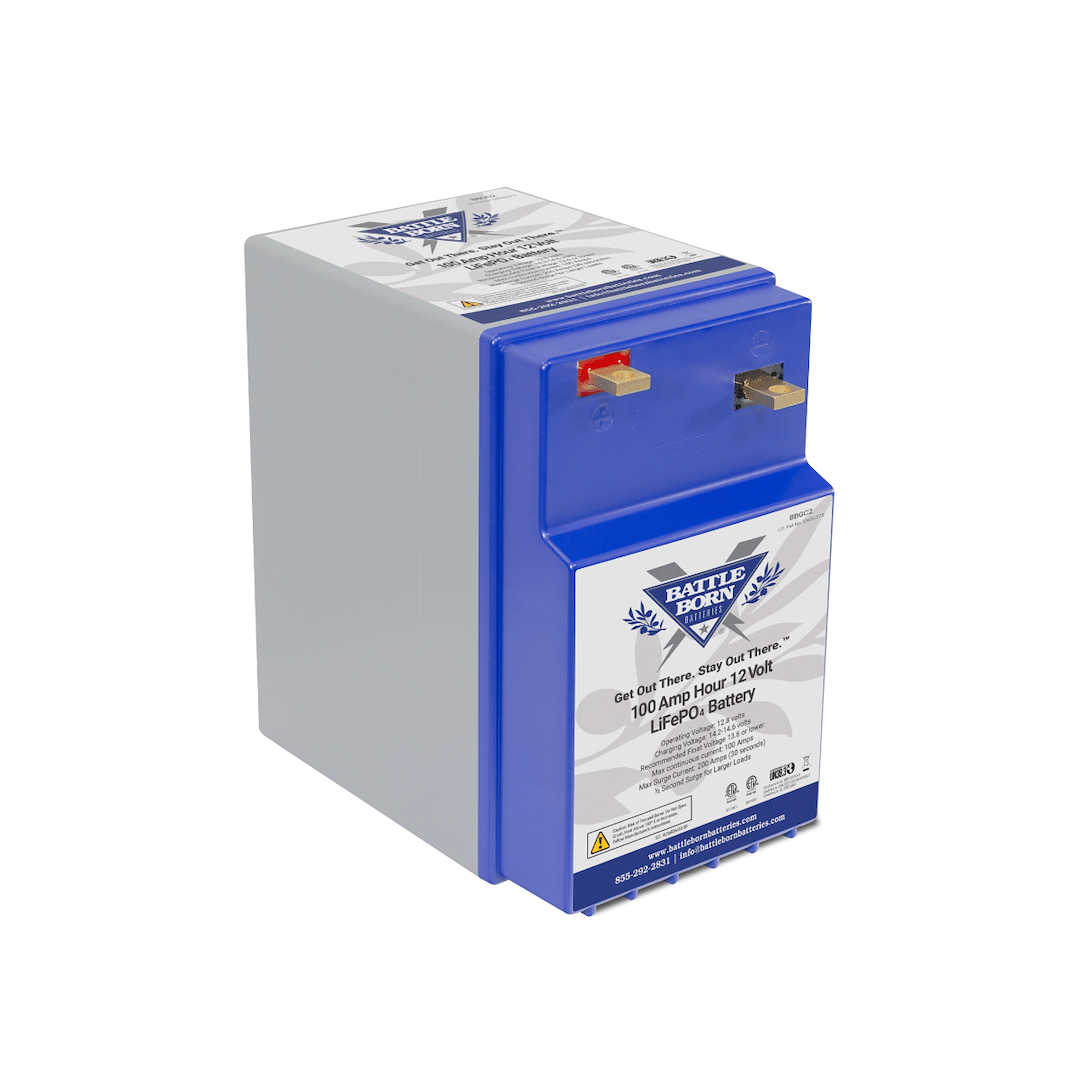 Battle Born Batteries BBGC2 100Ah 12V GC2 LiFePO4 Deep Cycle Battery