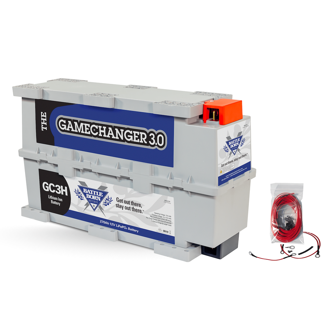 Battle Born Batteries BBGC3H 270Ah 12V Heated LiFePO4 Deep Cycle Battery