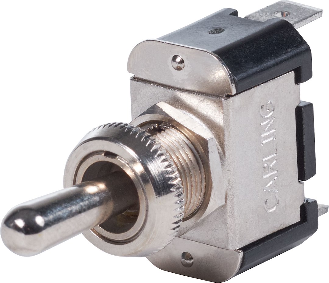 Blue Sea Systems 4154-BSS SPDT Momentary Toggle Switch On-Off-On 15A