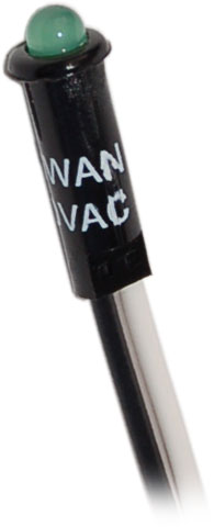 Blue Sea Systems 8134BSS LED Indicator Light Green 230VAC Panel Mount