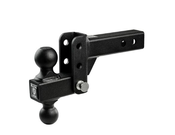 Bulletproof Hitches LD202 Light Duty 2" Ball Mount with Dual Ball 2" Drop/Rise