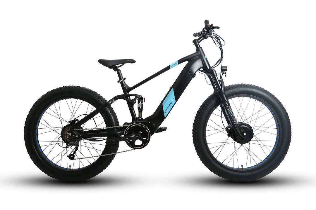 Eunorau 041701 DEFENDER-S AWD Electric Fat Tire Bicycle 26 Inch 48V Dual Motor