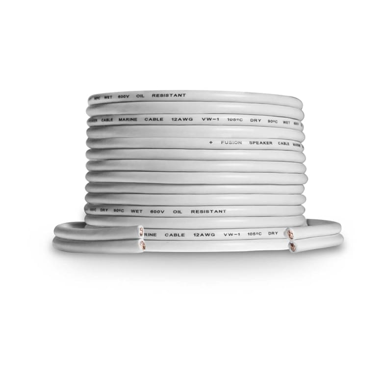 Fusion Electronics USA 0101289800 Marine Speaker Cable 12 Awg 25 Ft.
