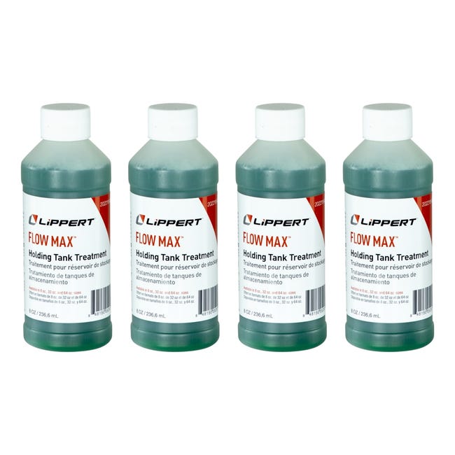 Lippert Components 2022116482 RV Holding Tank Treatment 8oz Bottles 4-Pack