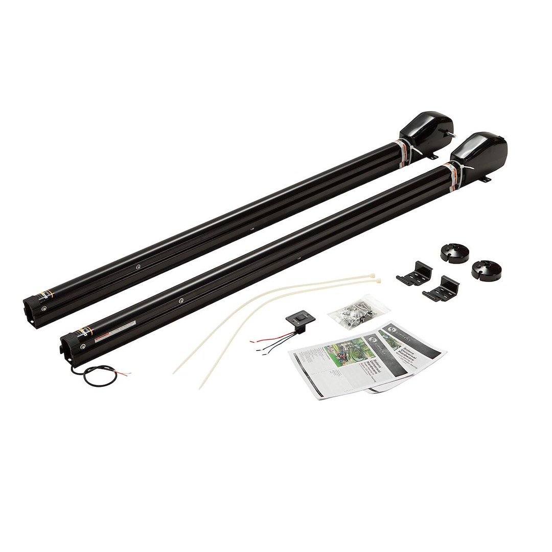 Lippert Components 2023052355 12V Electric Patio Awning Arms 63 Inch Black