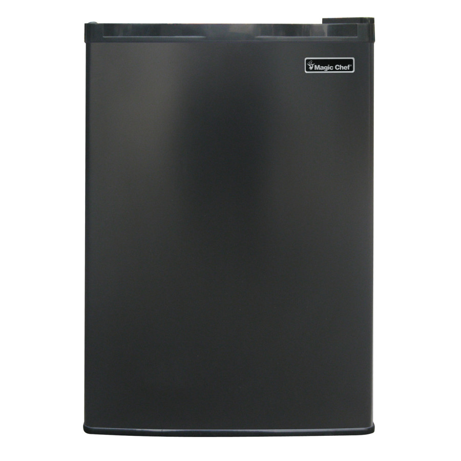 MagicChef MCBR265BE 2.6 Cu Ft Mini Refrigerator with Freezer Black