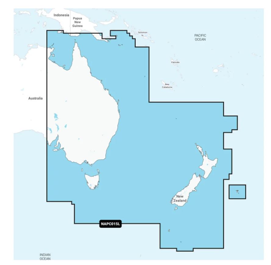 Navionics 010-C1464-30 NAVIONICS+ Australia East & Central to New Zealand Marine Chart