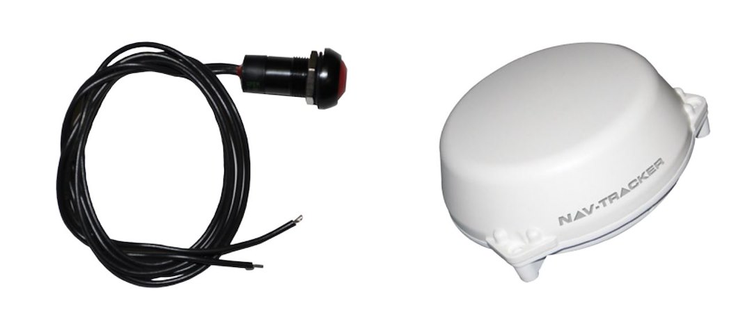 Gost GNT-1.0-30-IDP NAV-TRACKER 1.0 Satellite GPS Tracking Device with 30ft Cable