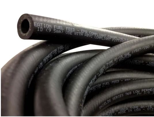Sierra 163680120S 1/2" Low Permeation Marine Fuel Hose 250 Foot