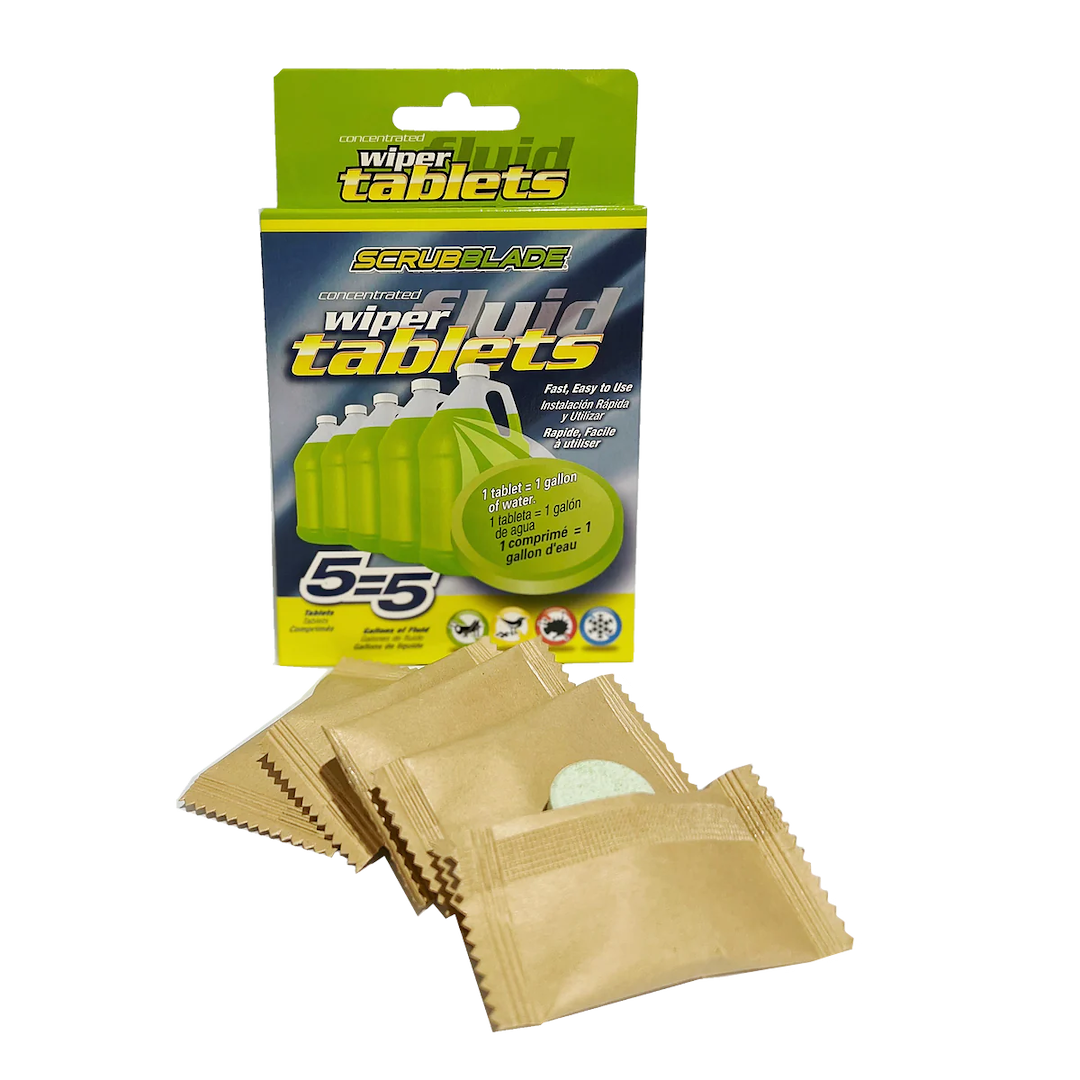 Scrubblade SBT005 Apple Scented Washer Fluid Tablets - 5 Pack