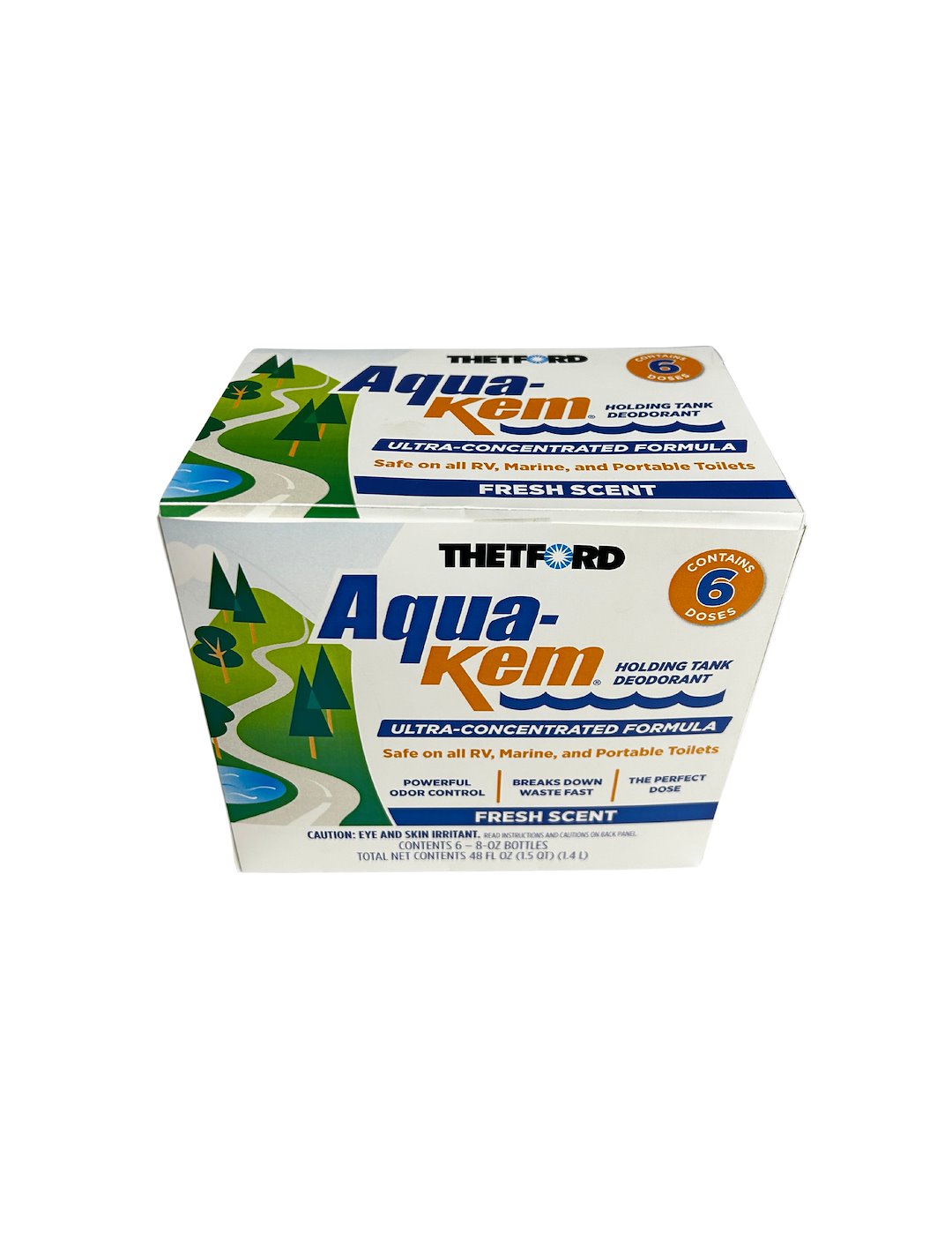 Thetford 96901 Aqua-Kem Holding Tank Treatment 8 oz Bottles 6-Pack