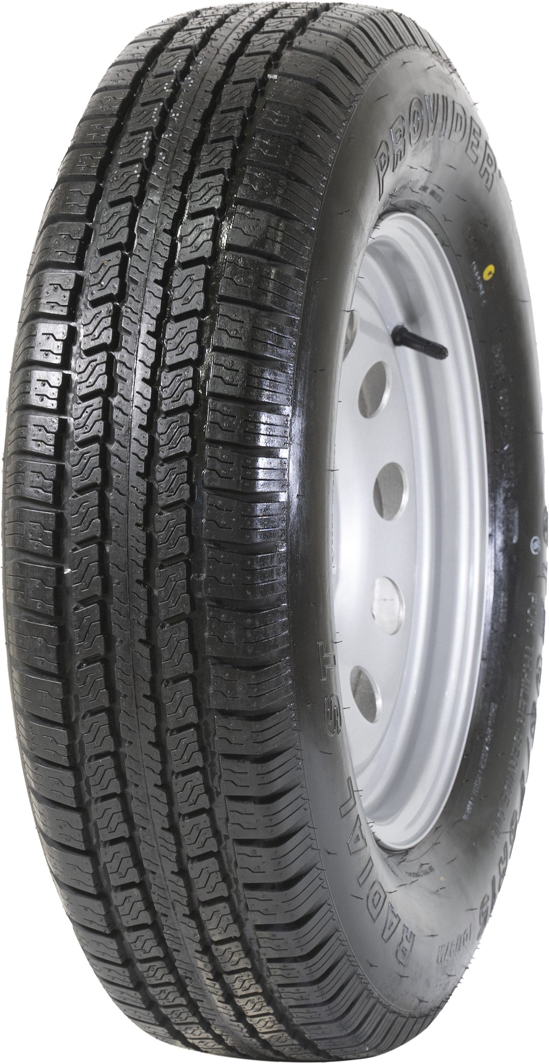 Taskmaster A15R45SMM ST205/75R15 Radial Trailer Tire & Wheel Assembly 5 Lug