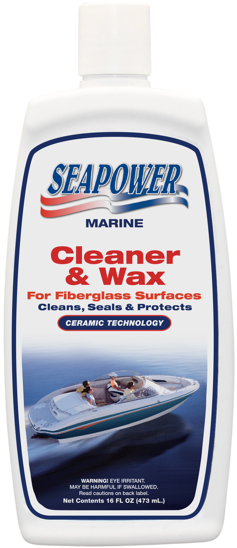 T.R. Industries SP-16 Seapower Cleaner & Wax - 16 oz Marine Fiberglass