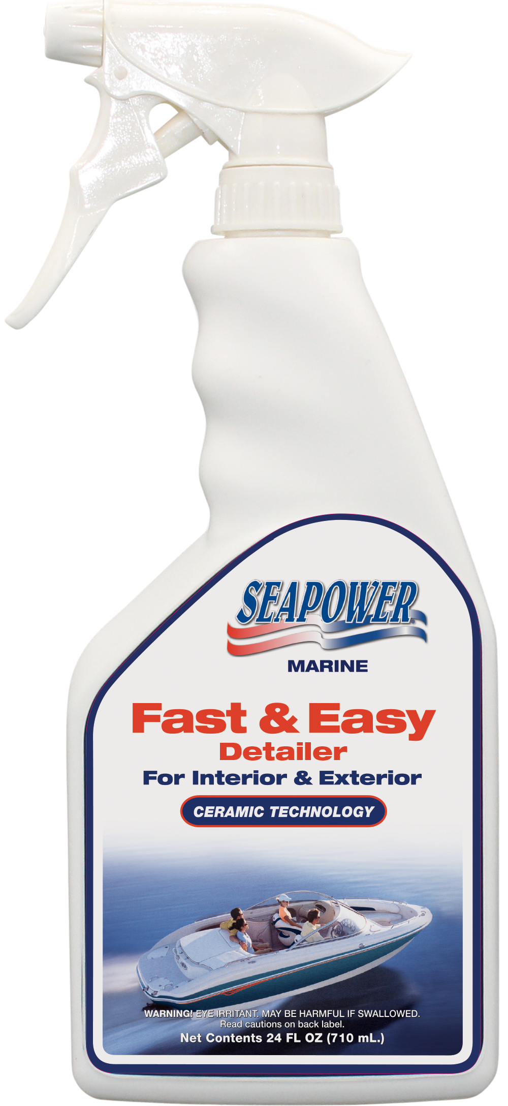 T.R. Industries SPFE-24 SeaPower Fast & Easy Detailer Spray - 24 oz