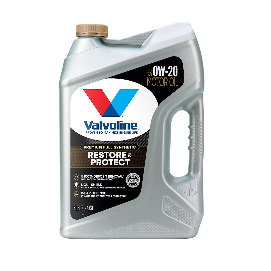 Valvoline 904538 Easy Care Restore & Protect Full Synthetic Motor Oil 0W-20 5 Quart