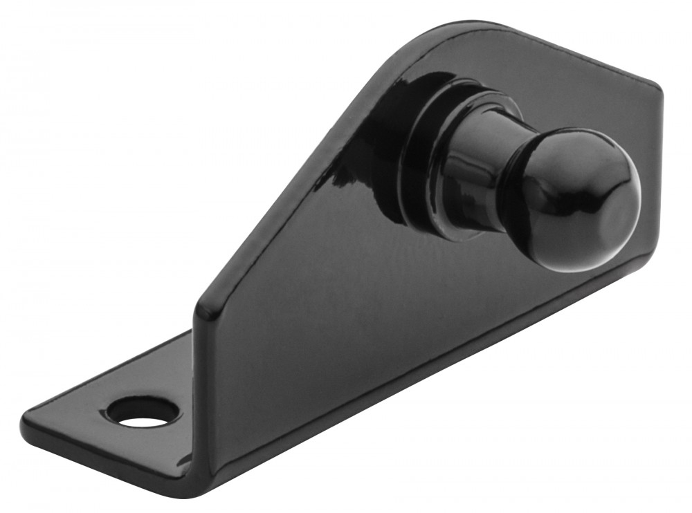 Whitecap Industries G1015BC Black Steel Hatch Lift Support Mounting Bracket Set