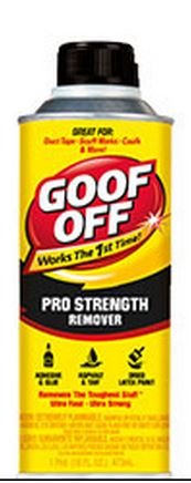 WM Barr & Company FG653 Goof Off Heavy Duty Remover 16oz Pourable