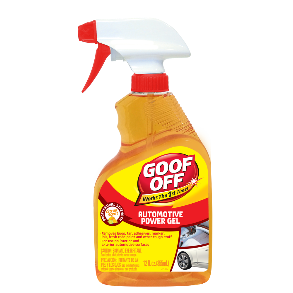 WM Barr & Company FG795 Goo Gone Automotive Power Gel Bug and Tar Remover 12 oz