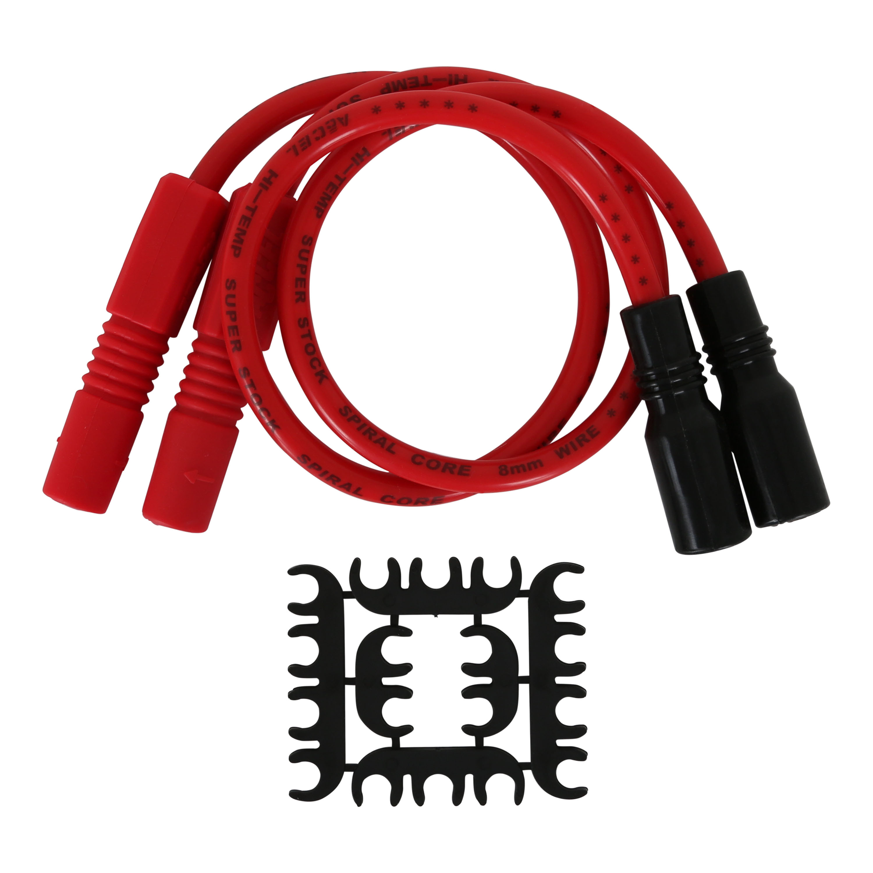 Picture of Accel 171098-R Custom Spark Plug Wire Set for Harley Sportster & Touring