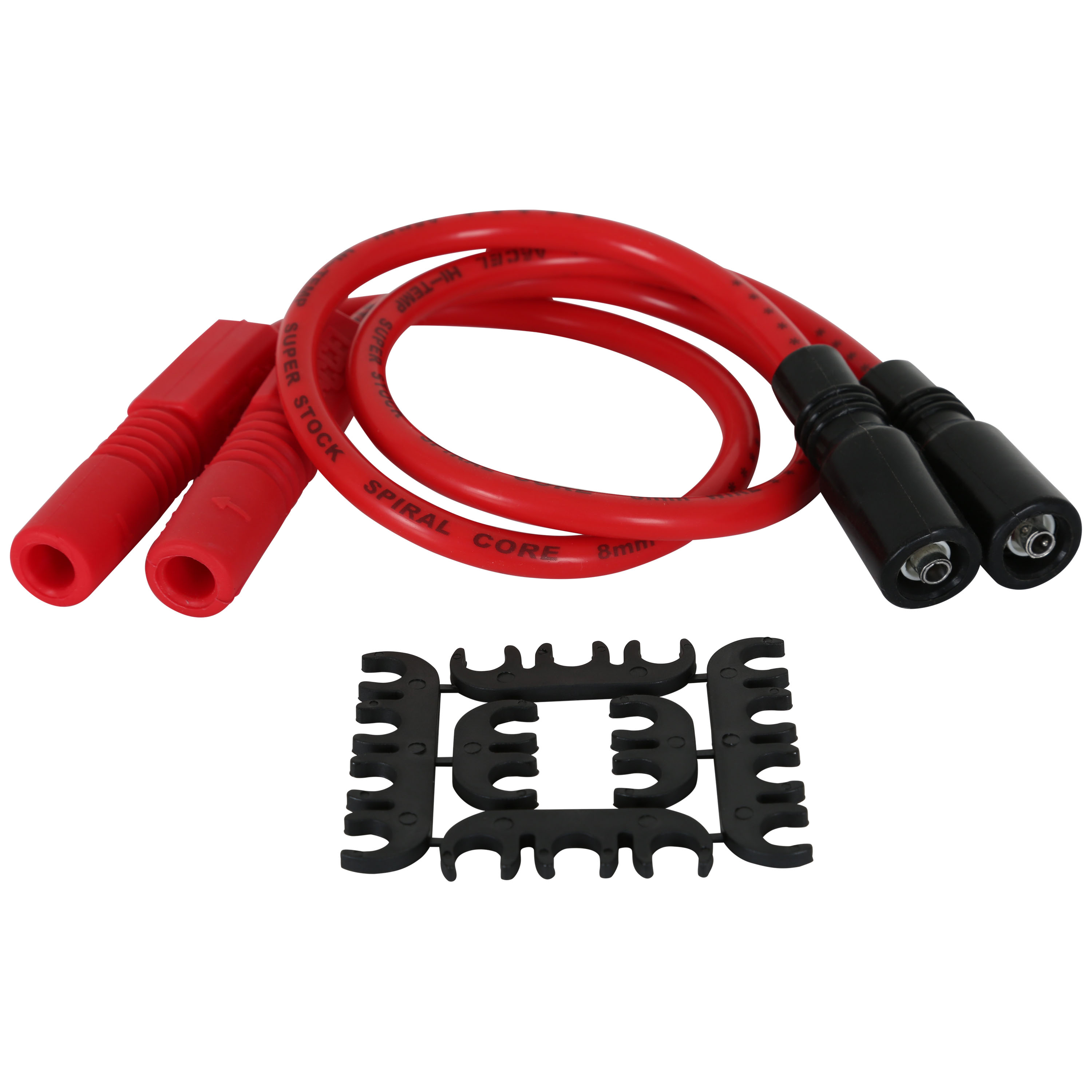Picture of Accel 171098-R Custom Spark Plug Wire Set for Harley Sportster & Touring