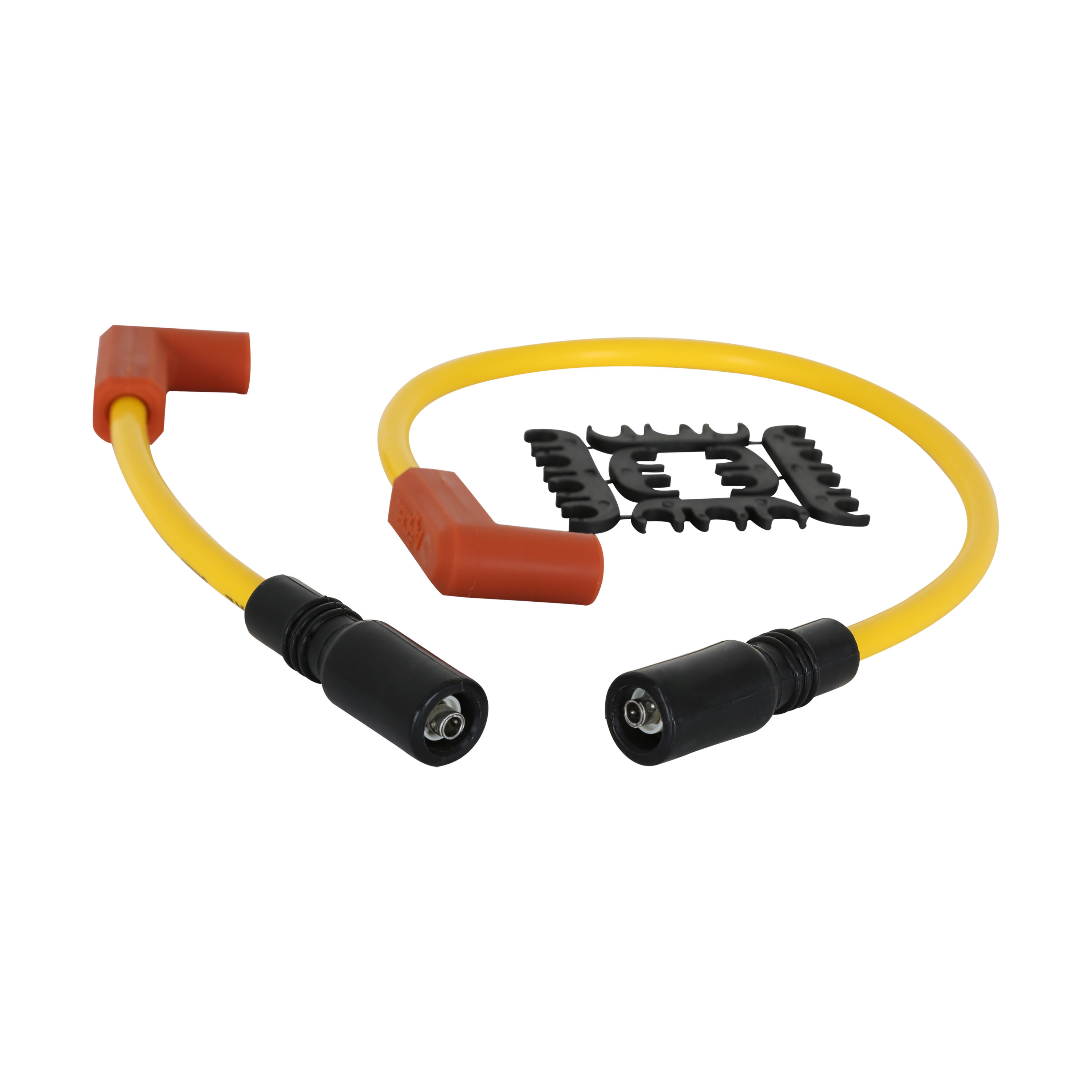 Picture of Accel 171100-Y 8mm Spark Plug Wire Set 2000-2017 Harley Softail Yellow