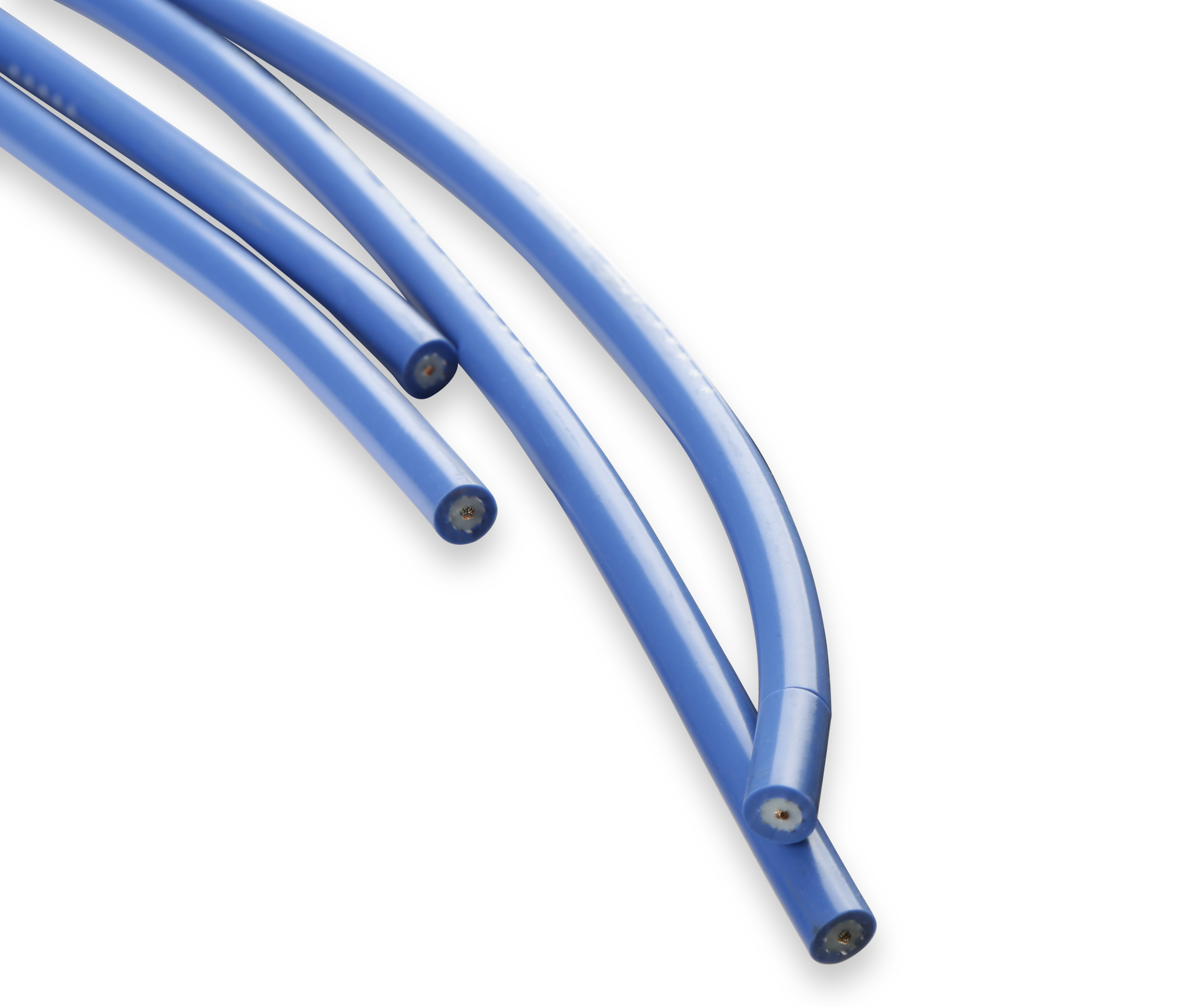 Picture of Accel 4039B Super Stock 8mm Spark Plug Wire Set - 90 Degree Boots - Blue