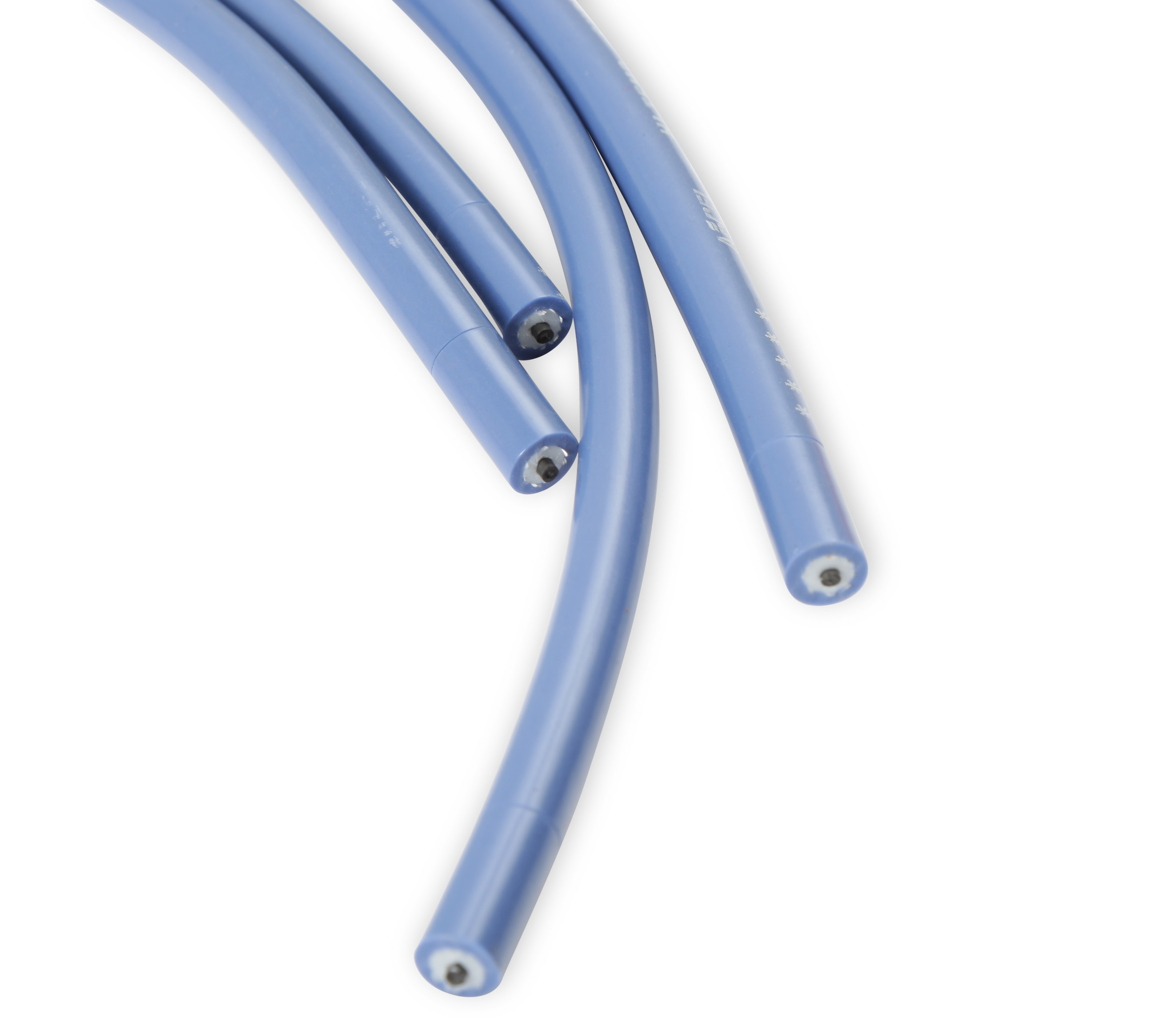 Picture of Accel 4041B 8mm Spark Plug Wire Set Blue with 90 Degree Boots