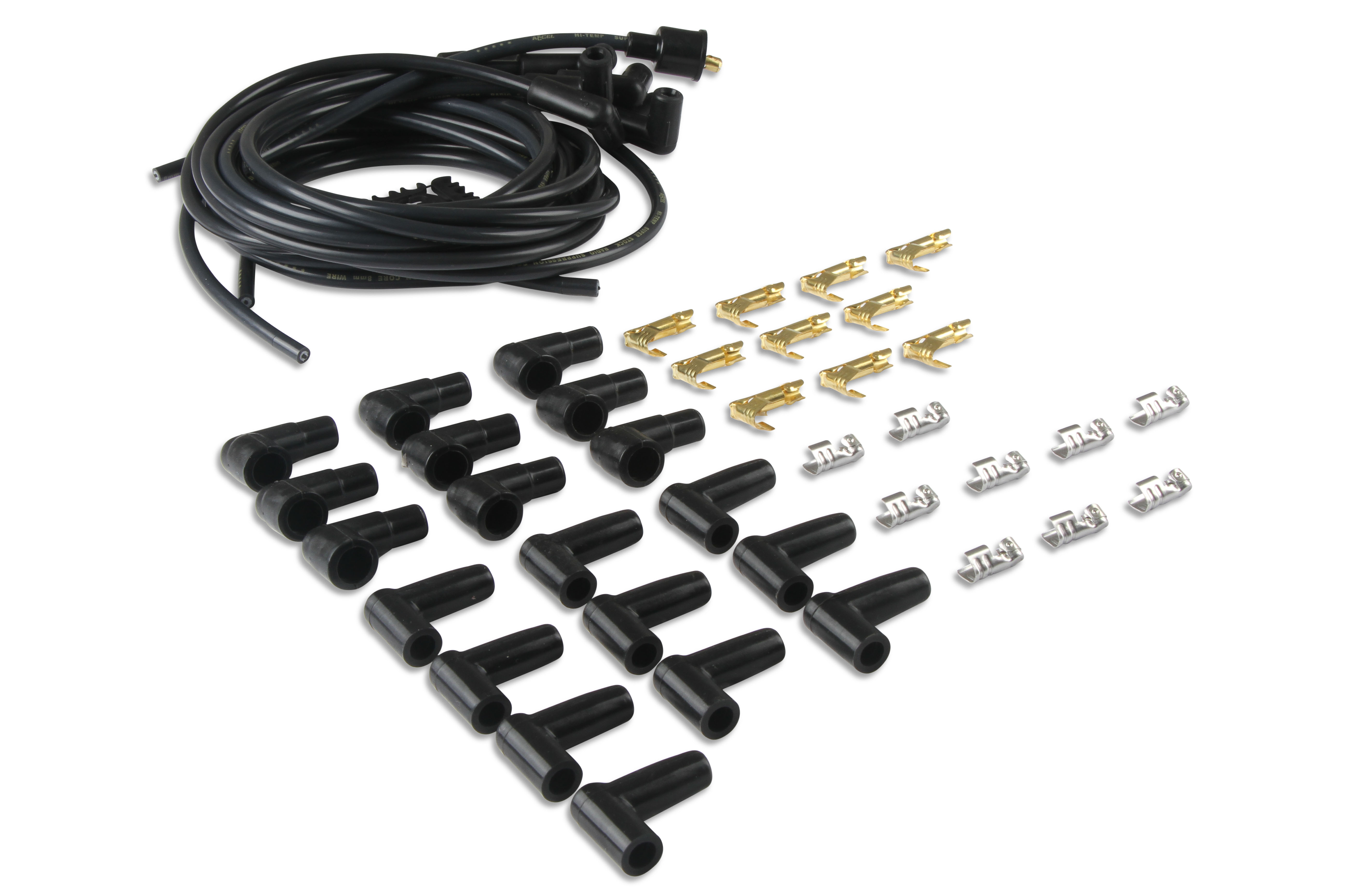 Picture of Accel 4041K 8mm Spark Plug Wire Set with 90 Degree Boots