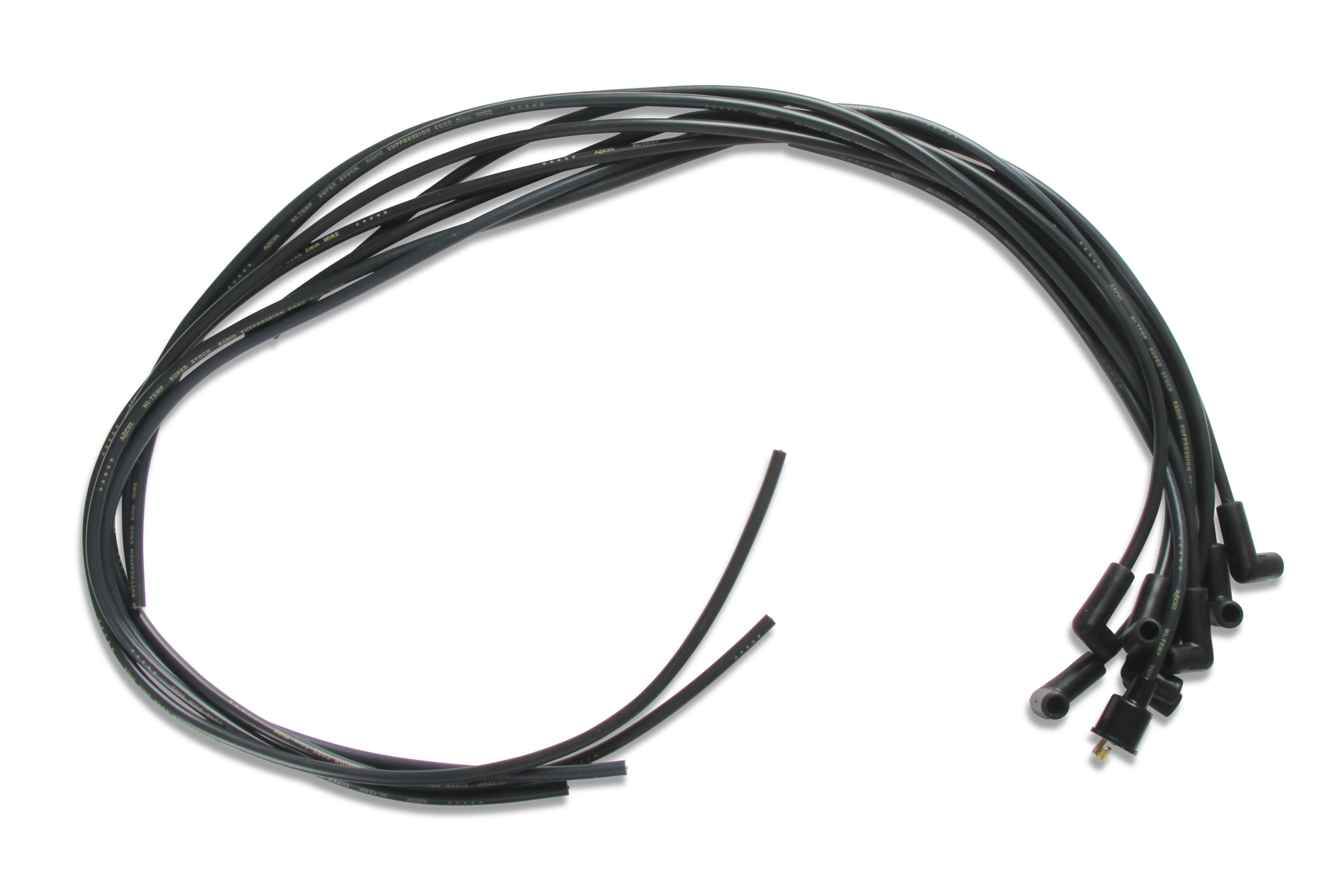 Picture of Accel 4041K 8mm Spark Plug Wire Set with 90 Degree Boots