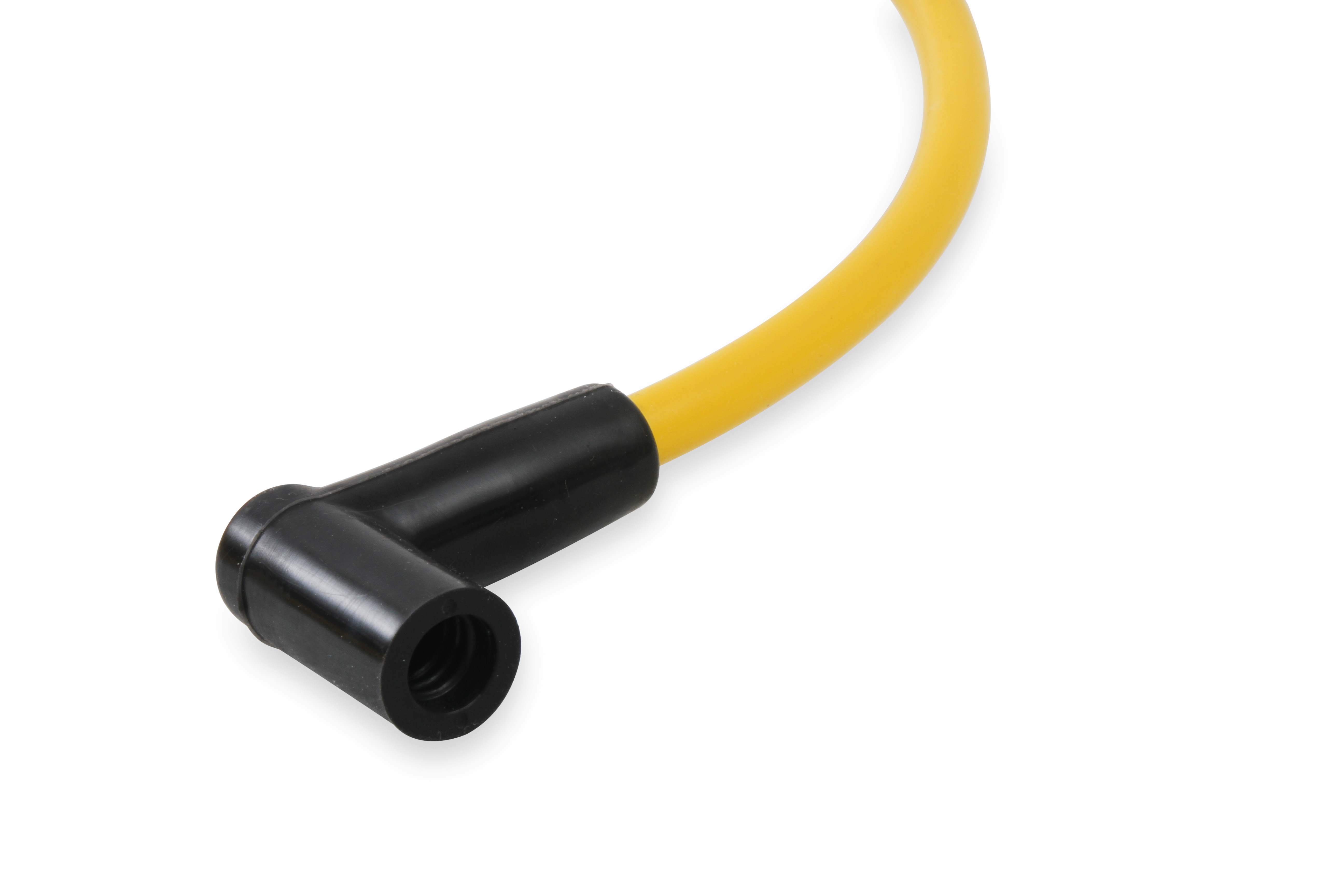 Picture of Accel 4056 8mm Spark Plug Wire Set Custom Fit with Graphite Core HEI Boots Yellow